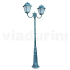 Lampa de exterior cu inaltime de 259 cm din sticla si aluminiu turnat sub presiune - Alchemist Viadurini