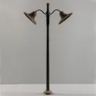 Lampă de exterior în aluminiu și Galestro Made in Italy - Toscot Spoleto Viadurini