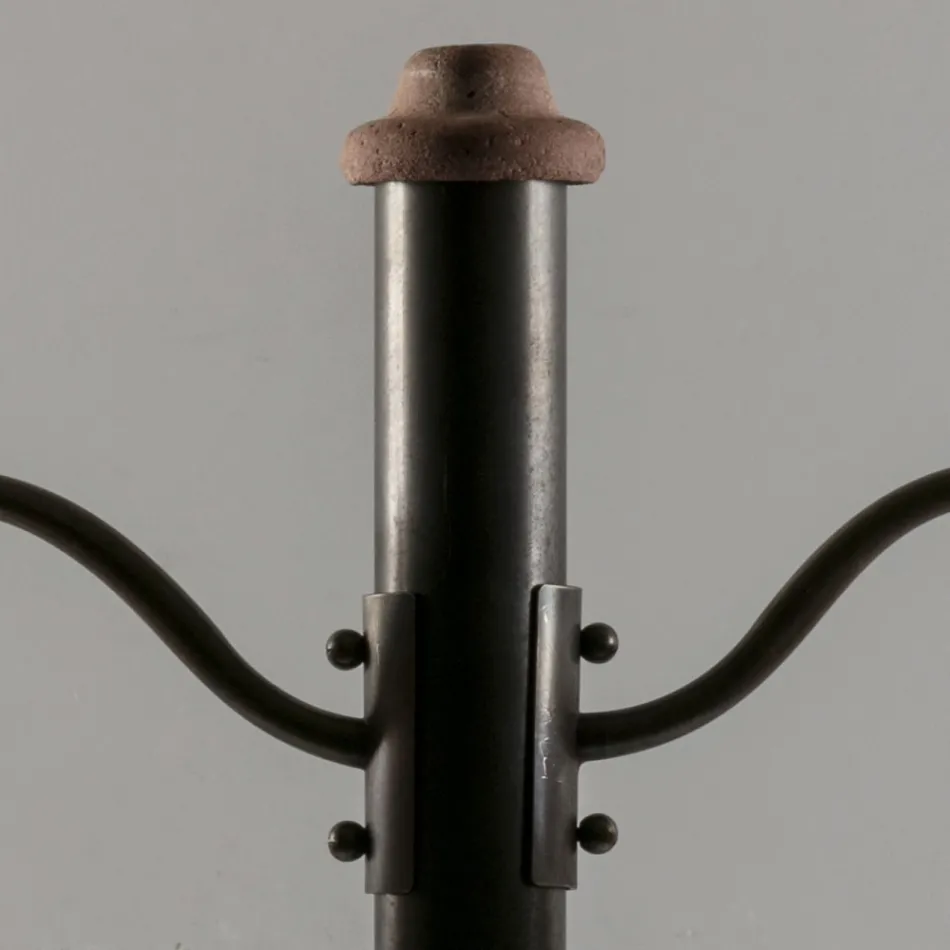 Lampă de exterior în aluminiu și Galestro Made in Italy - Toscot Spoleto Viadurini