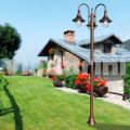 Lampa de aluminiu turnată în exterior, fabricată în Italia, Anusca