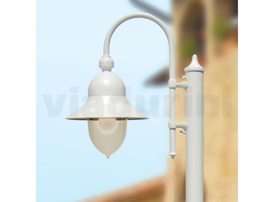 Lampa de exterior in stil vintage din aluminiu Made in Italy - Cassandra Viadurini