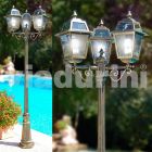 Kristel, lampă clasică cu trei lădiri clasice, fabricată în Italia Viadurini