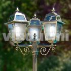 Kristel, lampă clasică cu trei lădiri clasice, fabricată în Italia Viadurini
