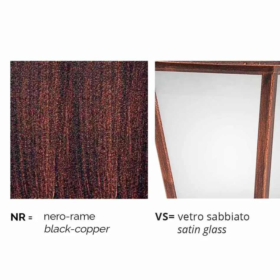 Kristel, lampă clasică cu trei lădiri clasice, fabricată în Italia Viadurini