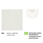 Lampa de gradina alb din aluminiu cu 1 lumina produsa in Italia, Anusca Viadurini