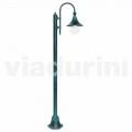 Lampa de grădină din aluminiu turnat, fabricată în Italia, Anusca