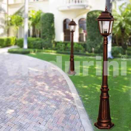 Lampa de gradina din aluminiu turnat in Italia, Aquilina Viadurini