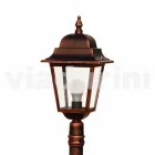 Lampa de gradina din aluminiu turnat in Italia, Aquilina Viadurini