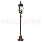 Lampă de grădină din aluminiu în stil vintage, fabricată în Italia - Leona Viadurini