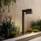 Lampă de exterior din metal maro antic 2 înălțimi - Saint Tropez de Il Fanale Viadurini