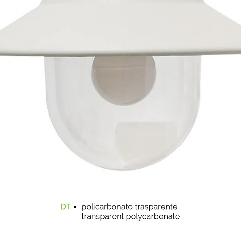 Lampa de gradina cu 3 lumini din aluminiu Made in Italy - Cassandra Viadurini