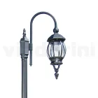Lampă de grădină vintage din aluminiu antracit Made in Italy - Empire Viadurini