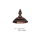 Lampă în stil vintage din aluminiu turnat fabricat în Italia - Leona Viadurini