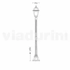 Streetlight pentru clasic în aer liber făcut în Italia, Kristel Viadurini