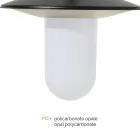 Lampa stradala in stil vintage cu 3 lumini din aluminiu Made in Italy - Belen Viadurini