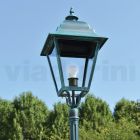 Lampă de exterior vintage din aluminiu Made in Italy - Bonaria Viadurini