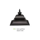 Lampă de exterior vintage din aluminiu Made in Italy - Bonaria Viadurini