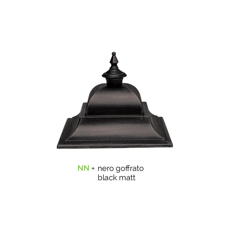 Lampă de exterior vintage din aluminiu Made in Italy - Bonaria Viadurini