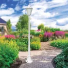 Lampă de exterior vintage din aluminiu alb Made in Italy - Terella Viadurini