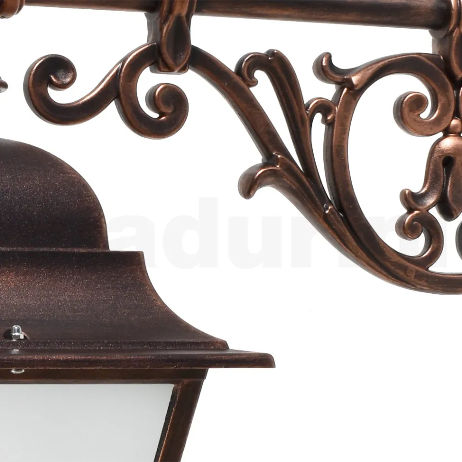 Lanternă de exterior din sticlă și aluminiu în 5 finisaje diferite - Alchimist Viadurini