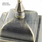 Lanternă de perete de exterior din aluminiu și sticlă sablata - Alchimist Viadurini