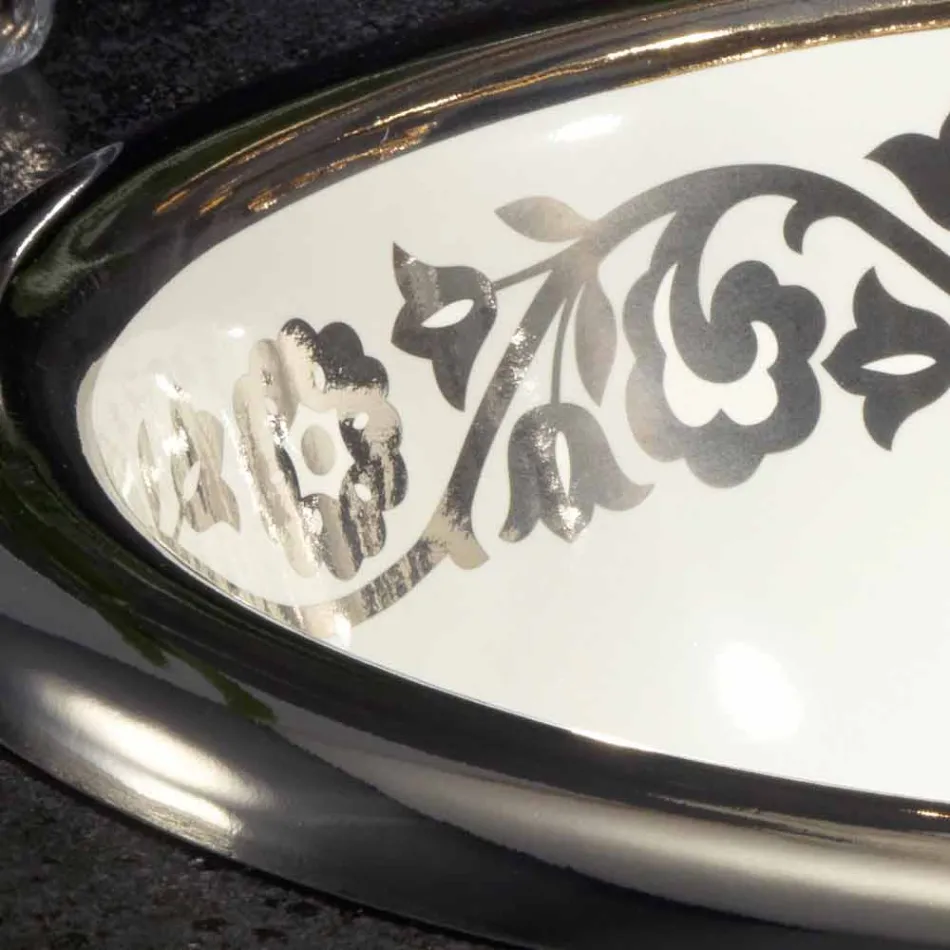 Built-in chiuveta încorporată în stil baroc din argilă din Italia, Otis Viadurini