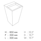 Lavoar Coloana Baie din Gresie Portelanata Made in Italy - Baia Viadurini