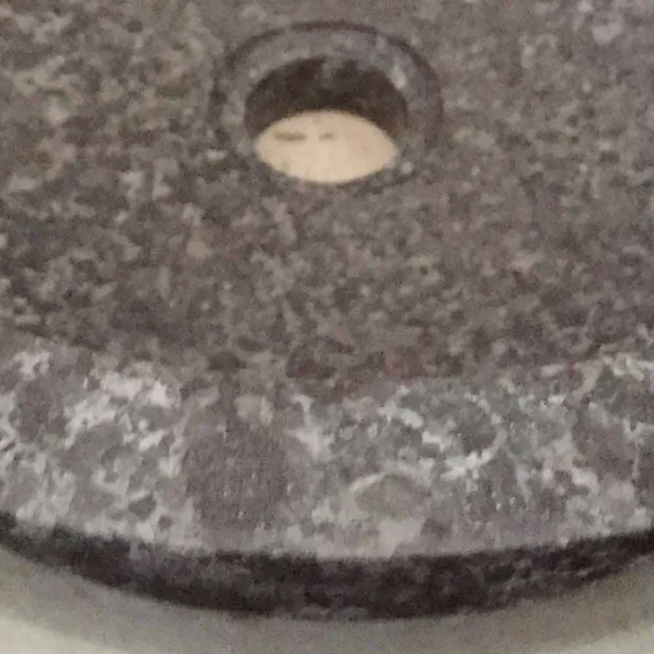 Levi chiuvetă din piatră naturală de culoare gri, design modern Viadurini