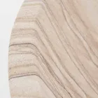 Lavoar de baie pe blat în formă de piatră rotundă cu nisip - Cerasolo Viadurini