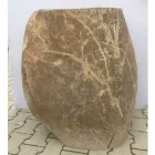 Design baie chiuveta din piatra naturala Marea, piesa unica Viadurini