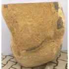 Design baie chiuveta din piatra naturala Marea, piesa unica Viadurini