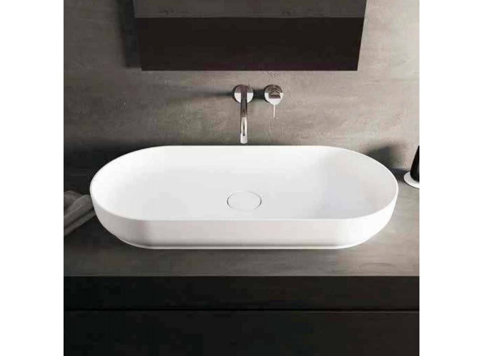 Design modern, chiuveta pentru baie, făcută în Italia, Dalmine Maxi