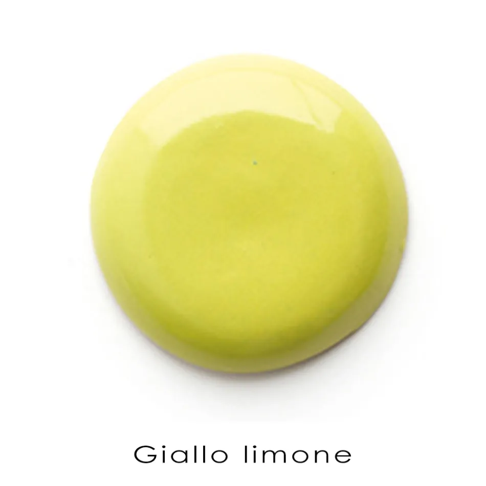 Lavoar de baie independent în ceramică albă și colorată de 42 cm - Meridiano Viadurini