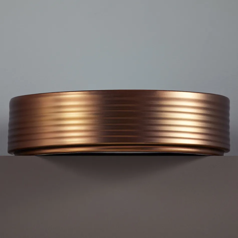 Chiuvetă de baie din gresie porțelanată turnată manual Made in Italy - Darts Viadurini