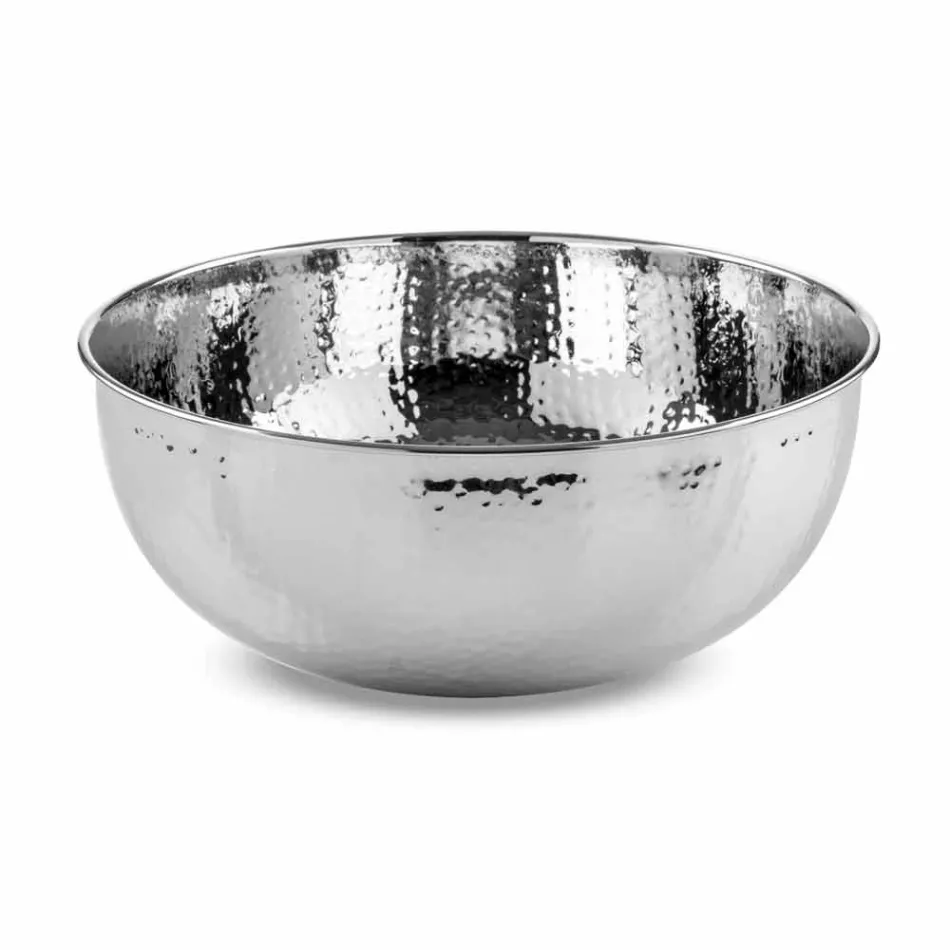 Lavoar rotund de blat din alamă cromată cu ciocan - diamant Viadurini