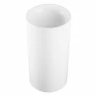 Lampa cilindrică din oțel inertă, produsă în Italia, Rumo Viadurini