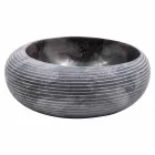 Circulară design blat de blat în marmură lucrate manual, Bubbio Viadurini