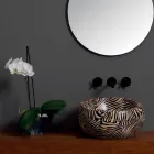 Chiuvete ceramice moderne de blat realizate în Italia de Elisa Viadurini