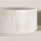 Lavoar pe blat pentru baie din gresie portelanata Made in Italy - Plic Viadurini