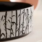 Lavoar pe blat pentru baie din gresie portelanata Made in Italy - Plic Viadurini