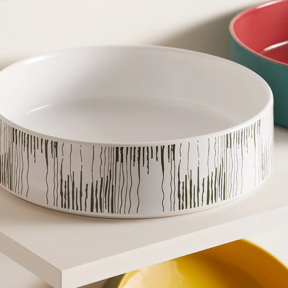 Lavoar pe blat pentru baie din gresie portelanata Made in Italy - Plic Viadurini