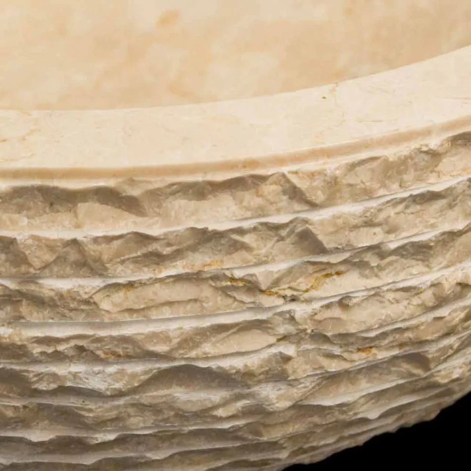 Blat alb de blat din piatra naturala Finn, piesa unica Viadurini