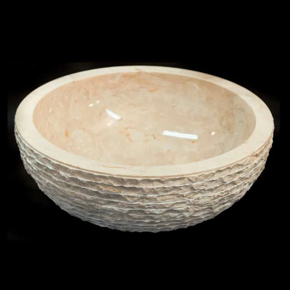 Blat alb de blat din piatra naturala Finn, piesa unica Viadurini