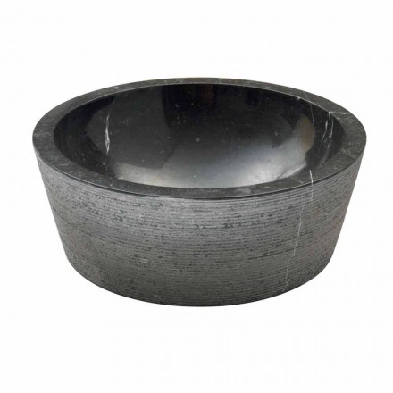 Chiuveta Sprijinirea cilindrice Natural Stone Bej Ampat Viadurini