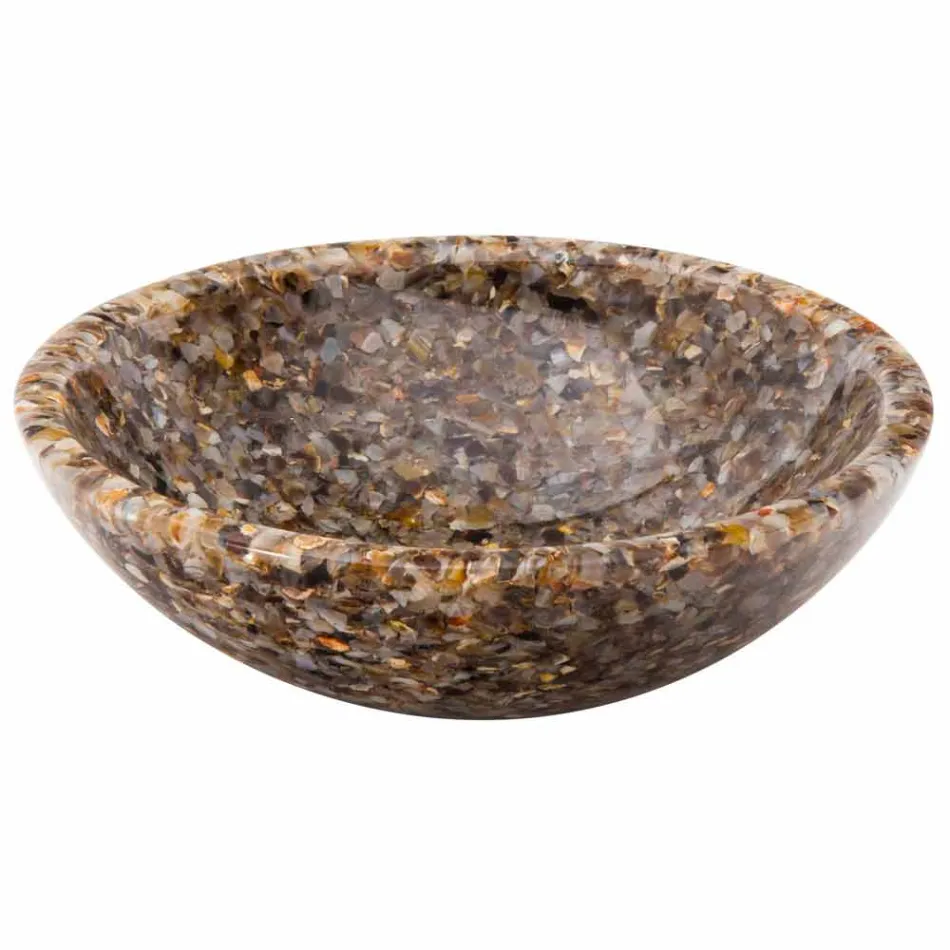 suport de proiectare Blat în rășină artificială și piatră de agat Ofeliei Viadurini