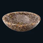 suport de proiectare Blat în rășină artificială și piatră de agat Ofeliei Viadurini