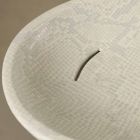 Albă ceramică de proiectare python design made in Italy Glossy Viadurini