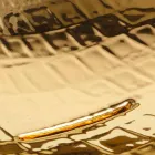 Blat de proiectare ceramică chiuvetă de aur făcute în Italia Animale Viadurini