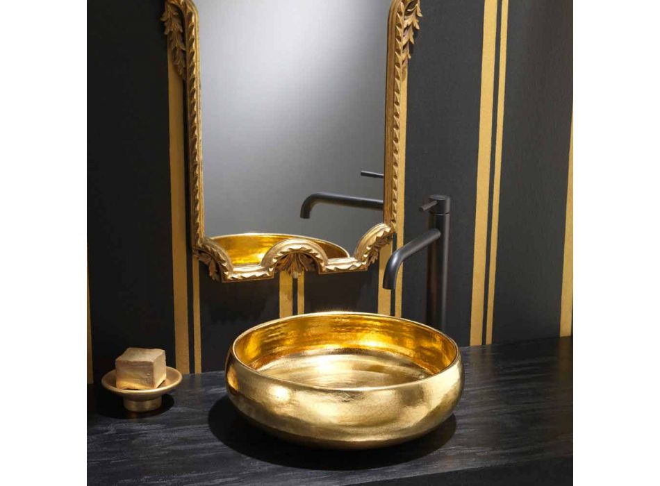 Râna de aur de proiectare râu chiuvetă făcute în Italia, Ramon Viadurini
