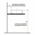 Râna de aur de proiectare râu chiuvetă făcute în Italia, Ramon Viadurini